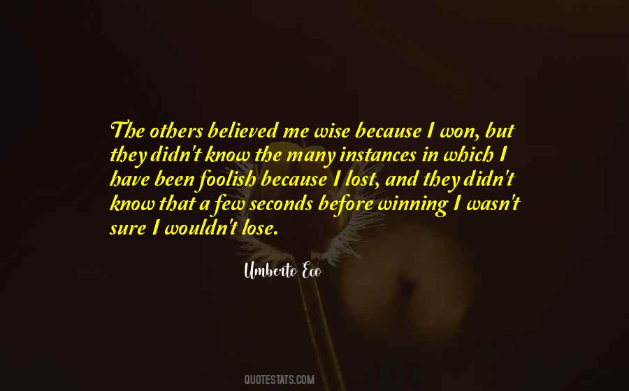 Foolish And Wise Quotes #92338