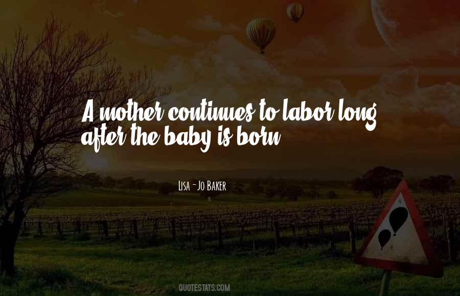 Baby Mother Quotes #1017660
