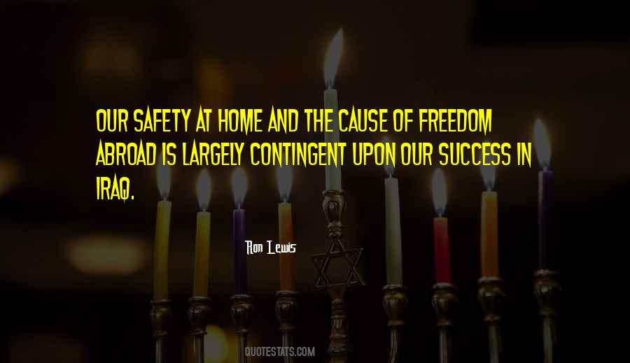 Freedom Safety Quotes #1770179