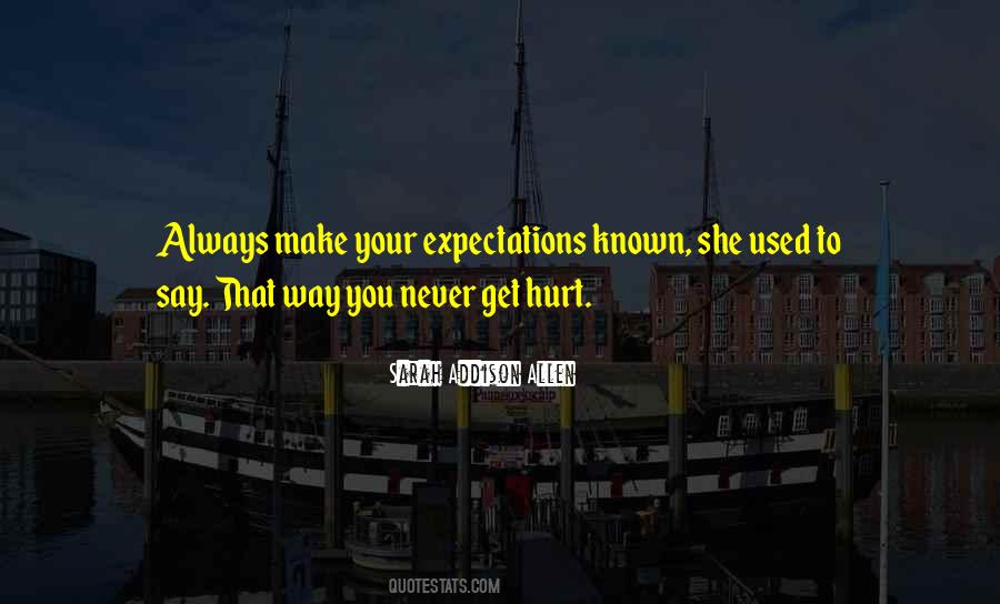 Your Expectations Quotes #948690