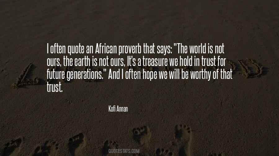 Quotes About Trust And Hope #762692
