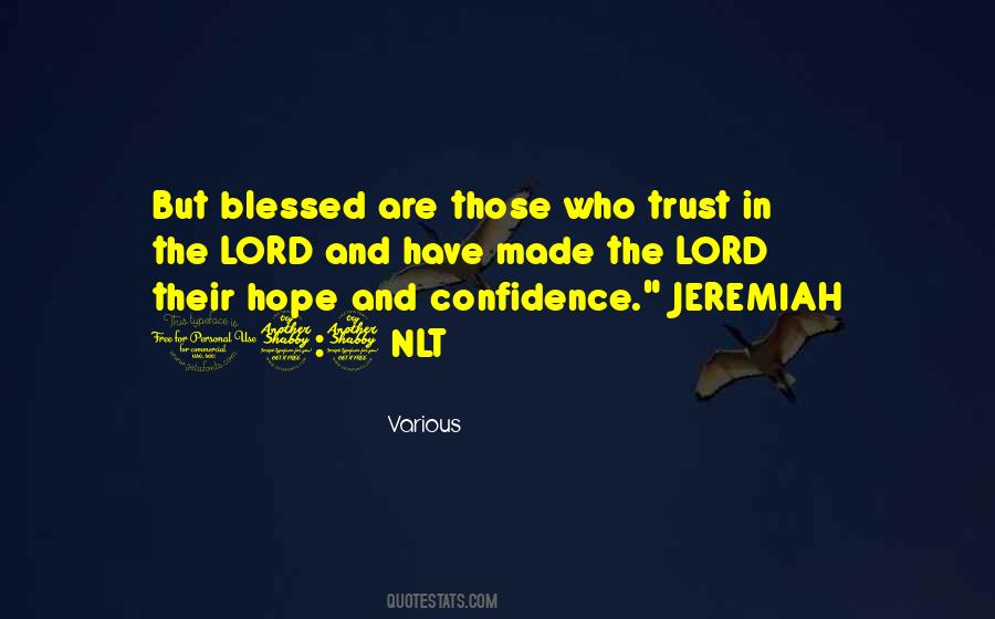 Quotes About Trust And Hope #874151