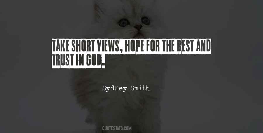 Quotes About Trust And Hope #942034