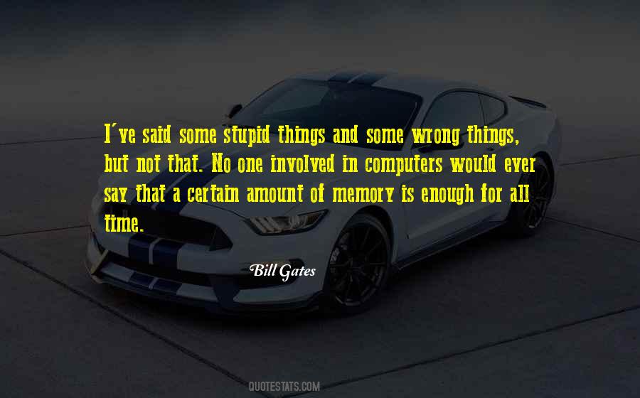 Memory Time Quotes #23899