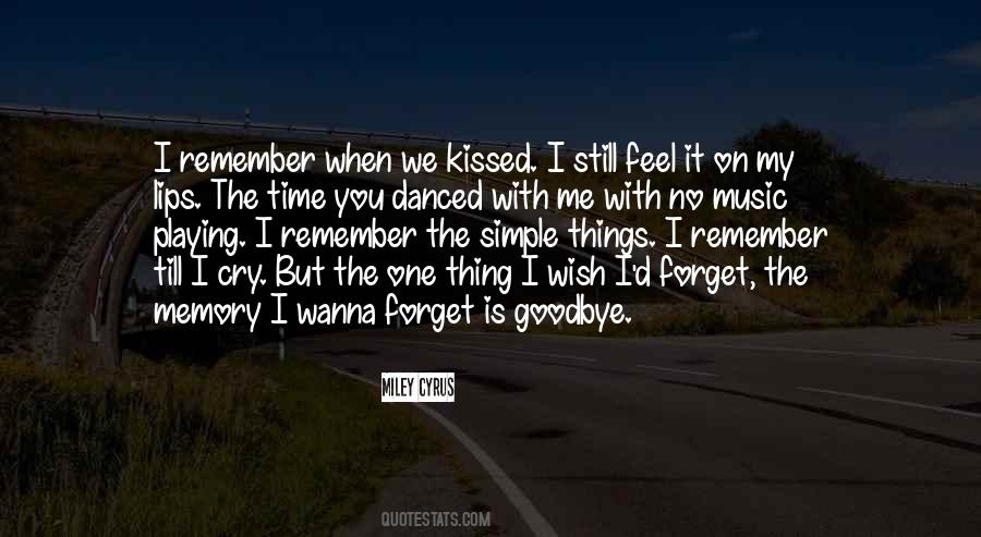 Memory Time Quotes #46012