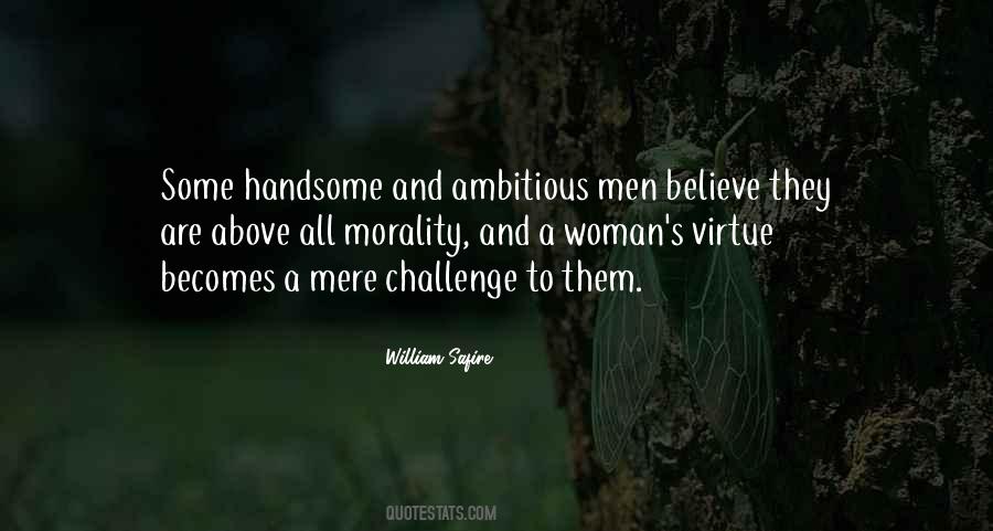 Handsome Woman Quotes #328064