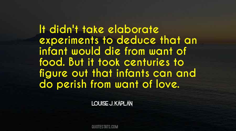 Infant Love Quotes #1502100