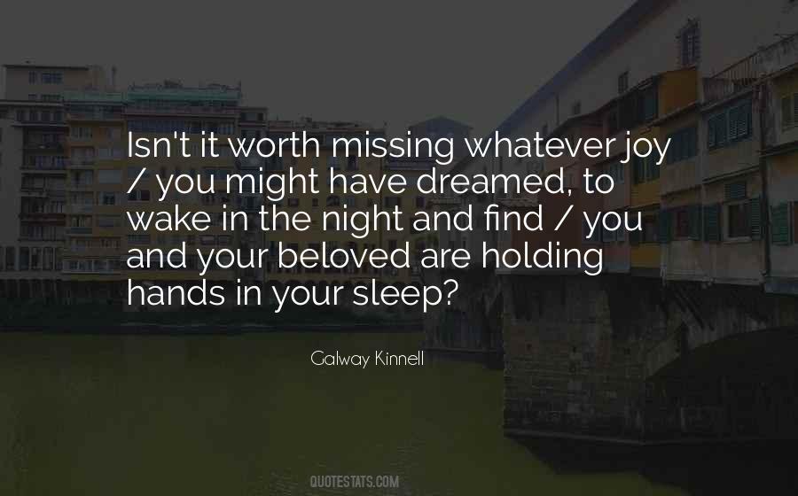 Holding Your Hands Quotes #910226