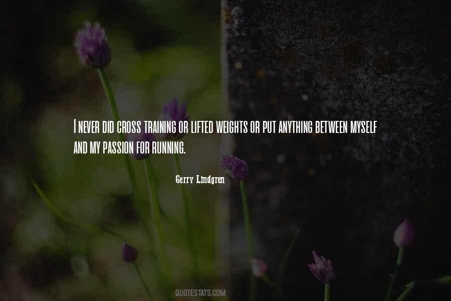 Passion For Running Quotes #1353852