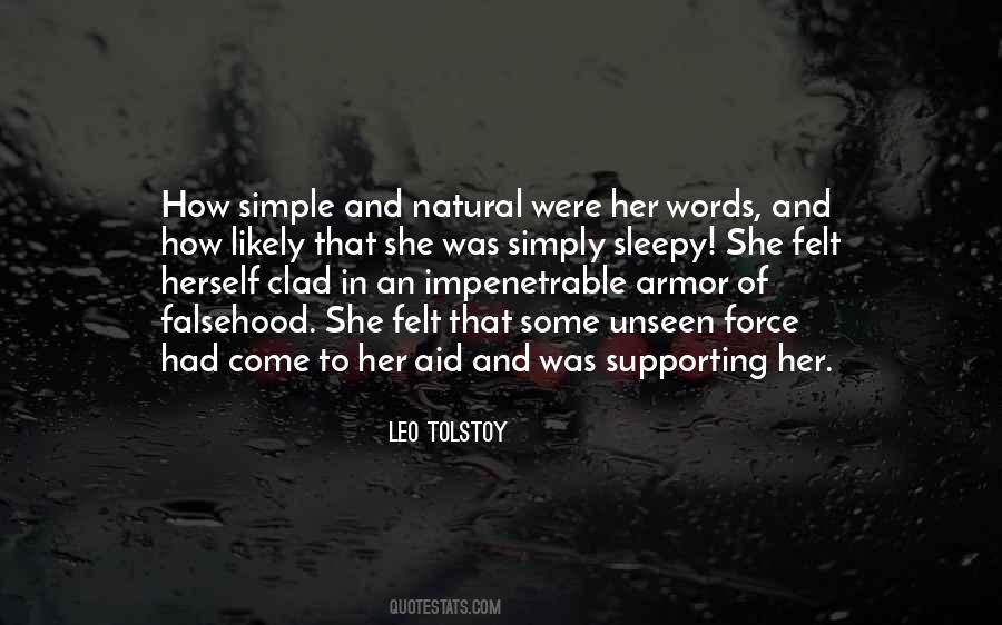 Simple Natural Quotes #45767