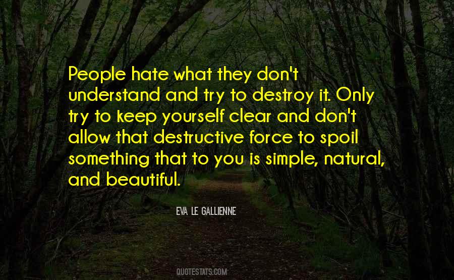 Simple Natural Quotes #782506