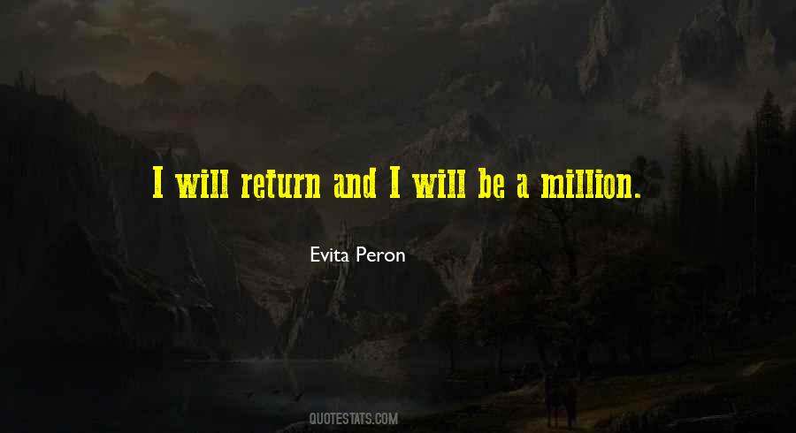Will Return Quotes #1152483