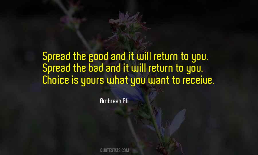 Will Return Quotes #1785437