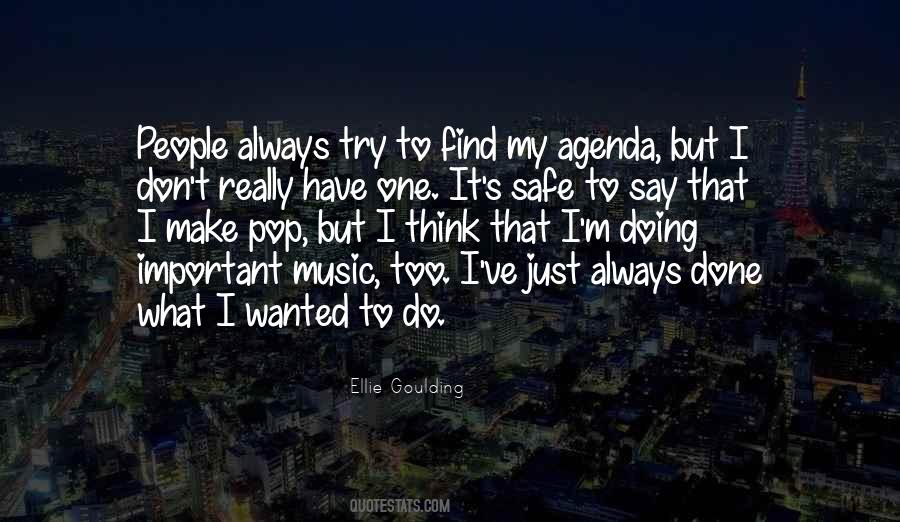 Quotes About Just Music #122617