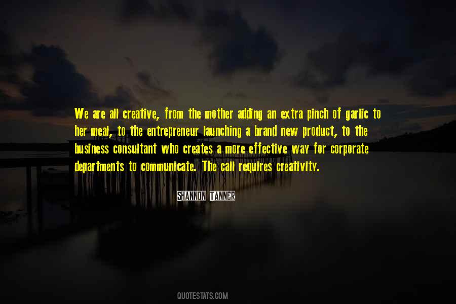 Creative Entrepreneur Quotes #1846734