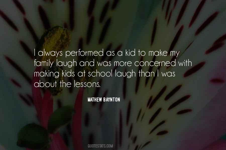 To My Kid Quotes #155370