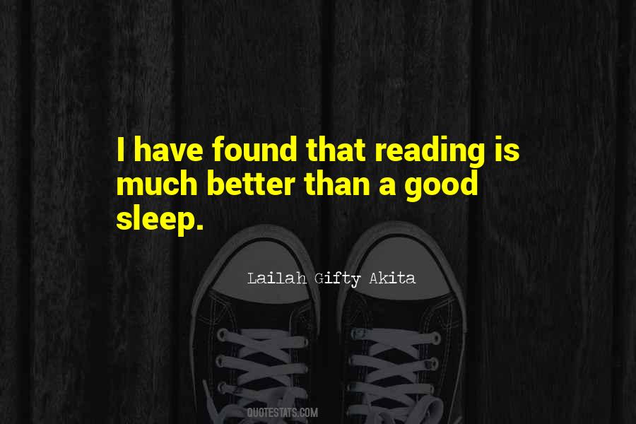 A Good Sleep Quotes #226424