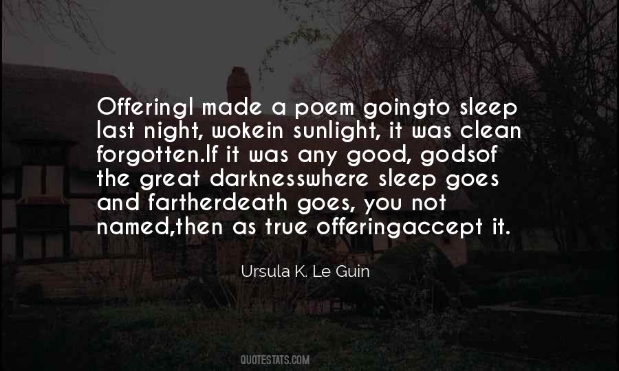 A Good Sleep Quotes #841781