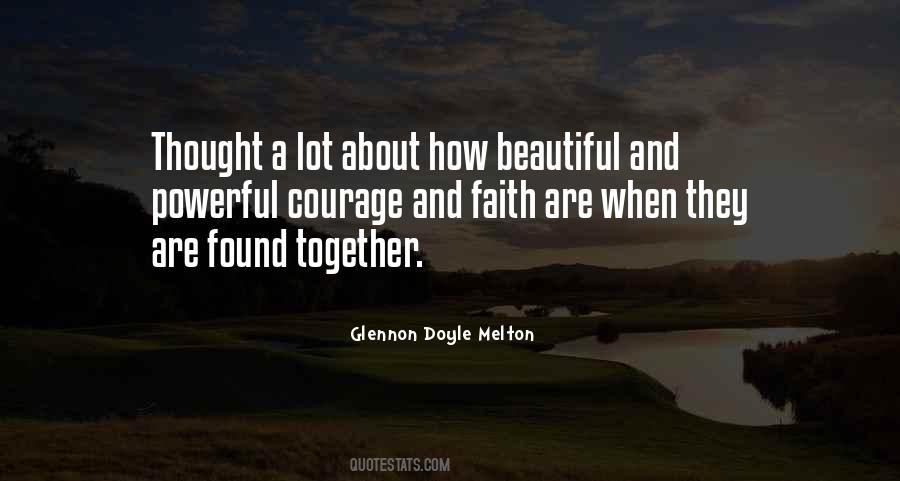 Powerful Together Quotes #571786