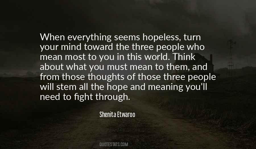 World Will Turn Quotes #1258414