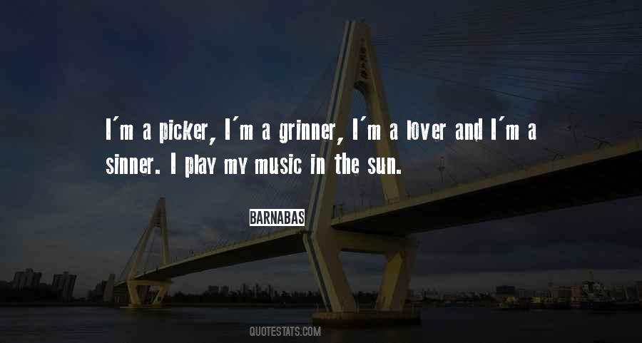 Sun And Music Quotes #950318