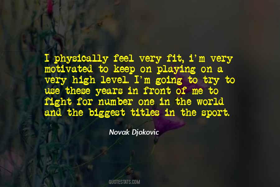 Playing Sport Quotes #1292137