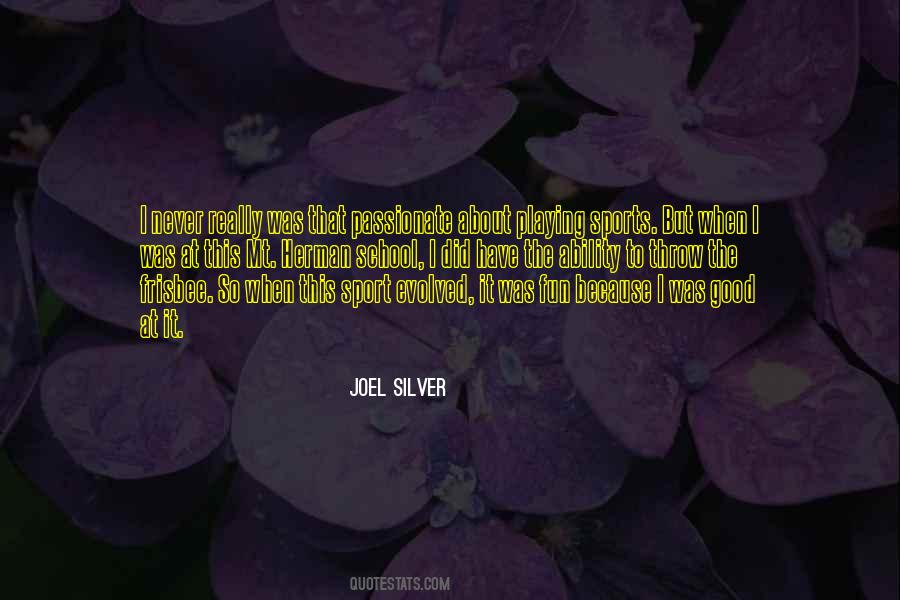 Playing Sport Quotes #1436025
