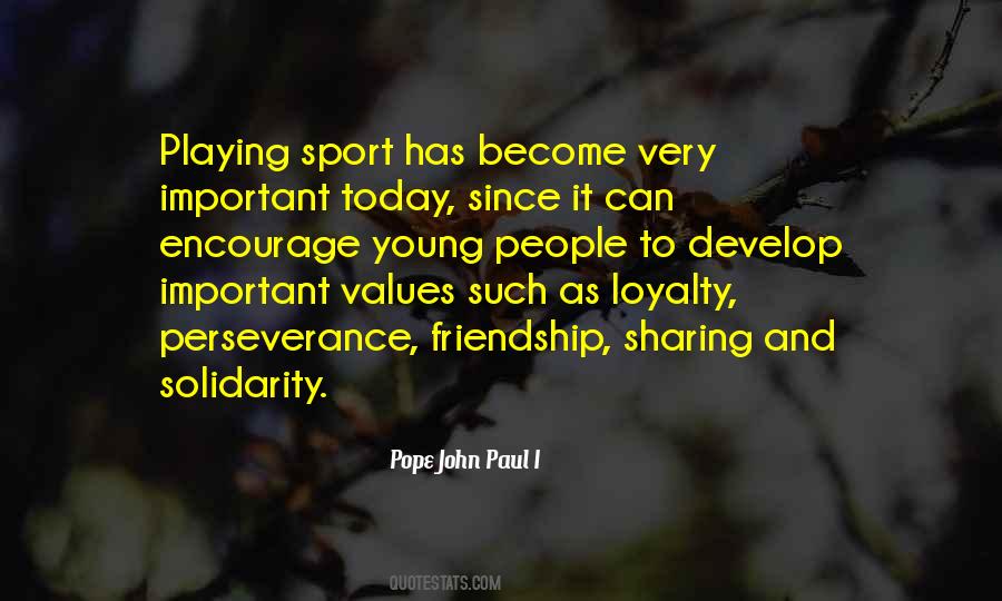 Playing Sport Quotes #1837097