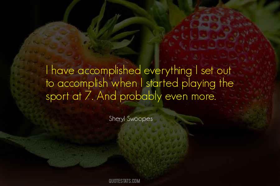 Playing Sport Quotes #678081