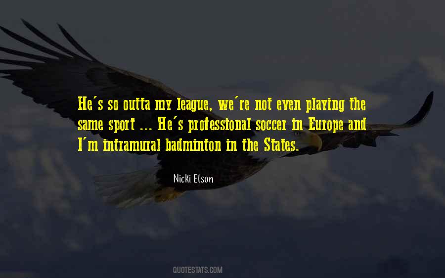 Playing Sport Quotes #919777