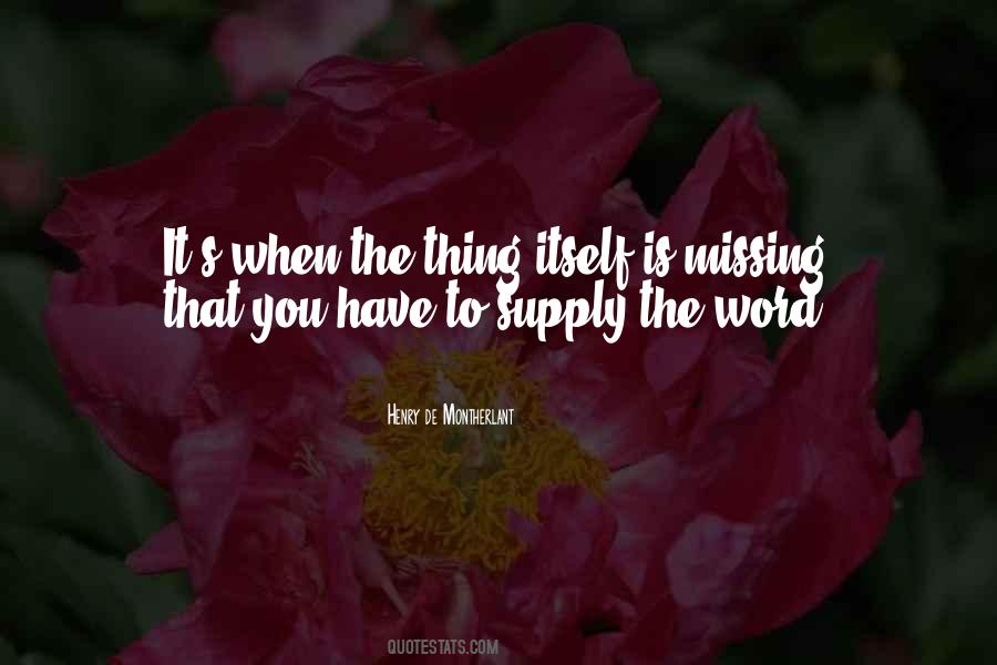 Missing Word Quotes #413609