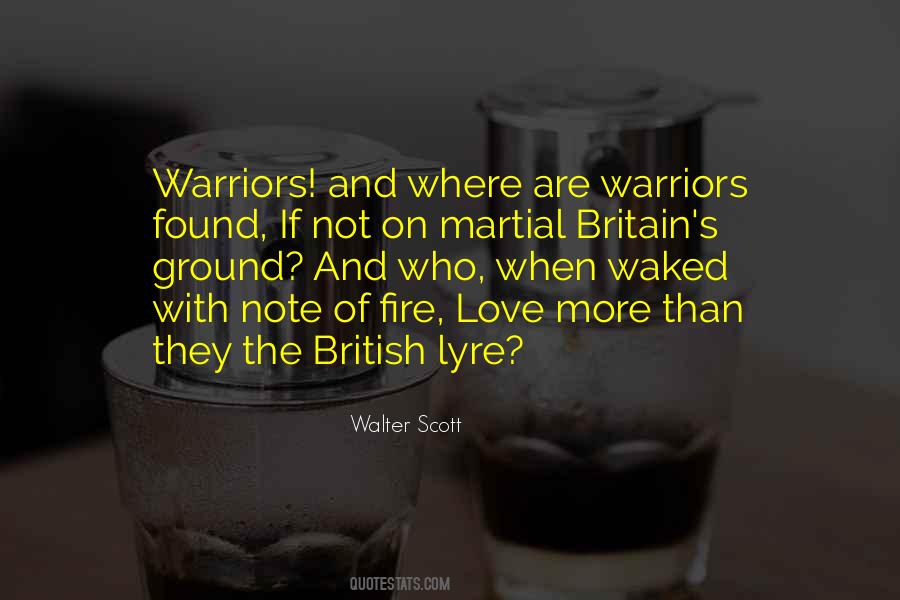 Warrior Love Quotes #1341841