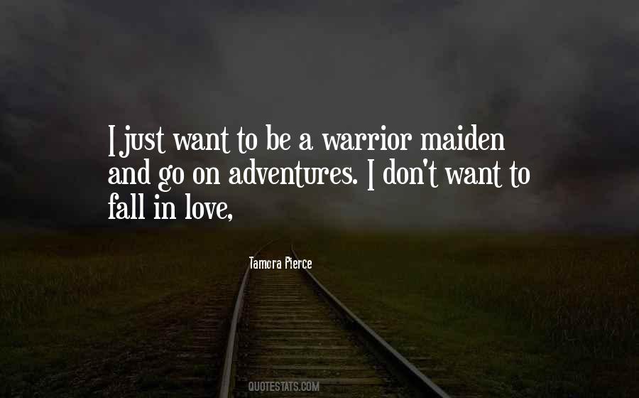 Warrior Love Quotes #697088