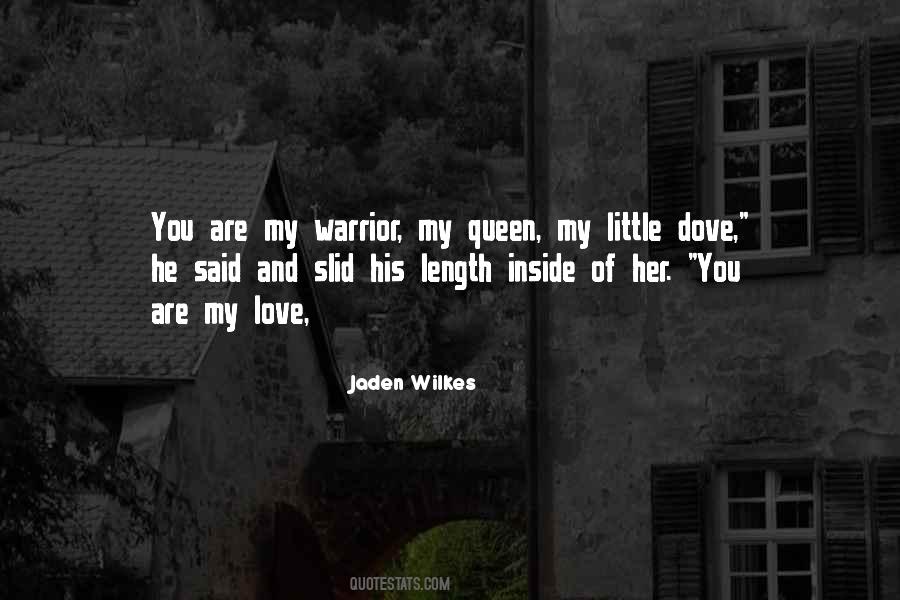 Warrior Love Quotes #719856