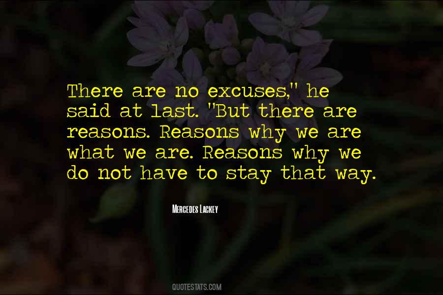 Quotes About Not Excuses #693401