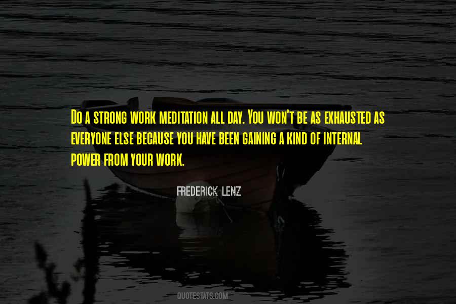 Power Work Quotes #333719