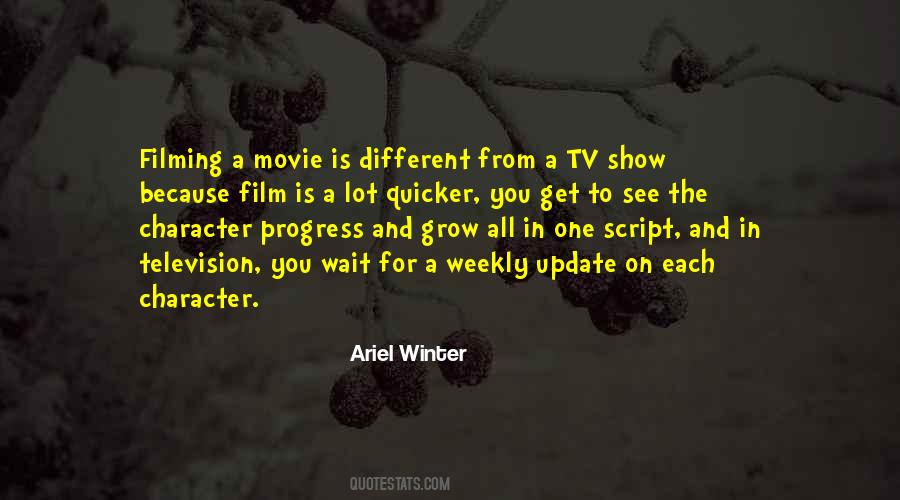 Movie And Tv Show Quotes #840622