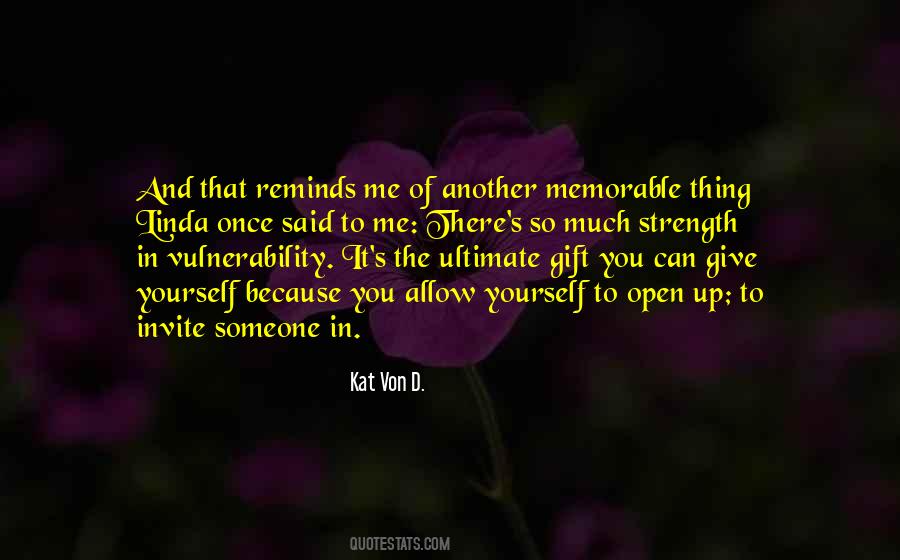 Quotes About Strength And Vulnerability #1139468