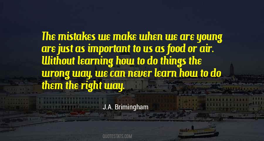 Quotes About The Mistakes #1174882