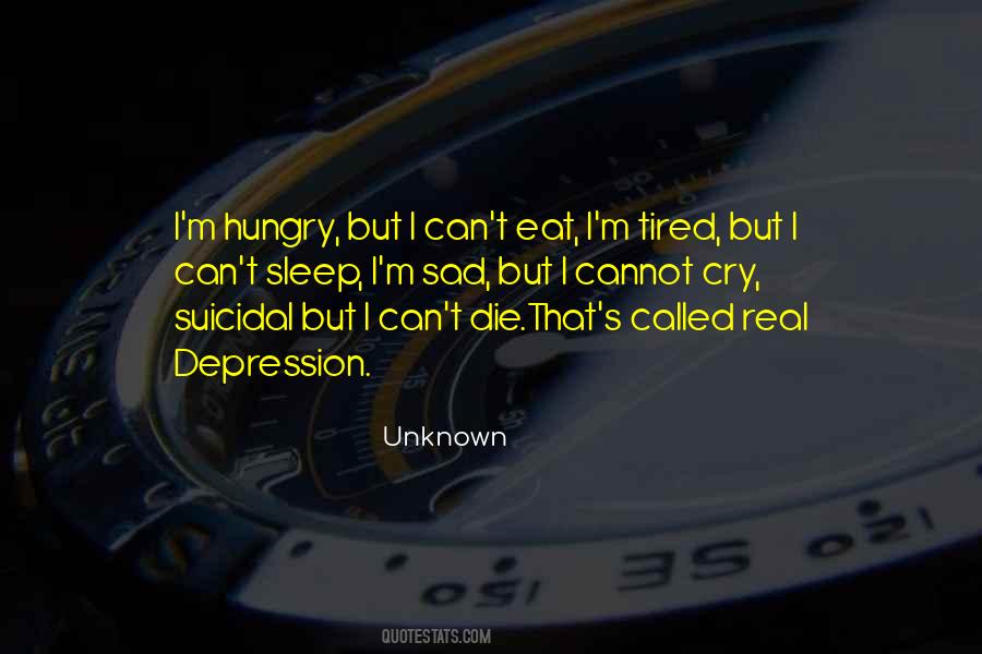 Depression Tired Quotes #672102