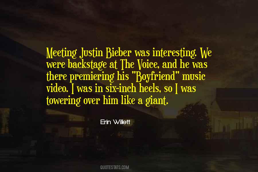 Meeting Him Quotes #101893