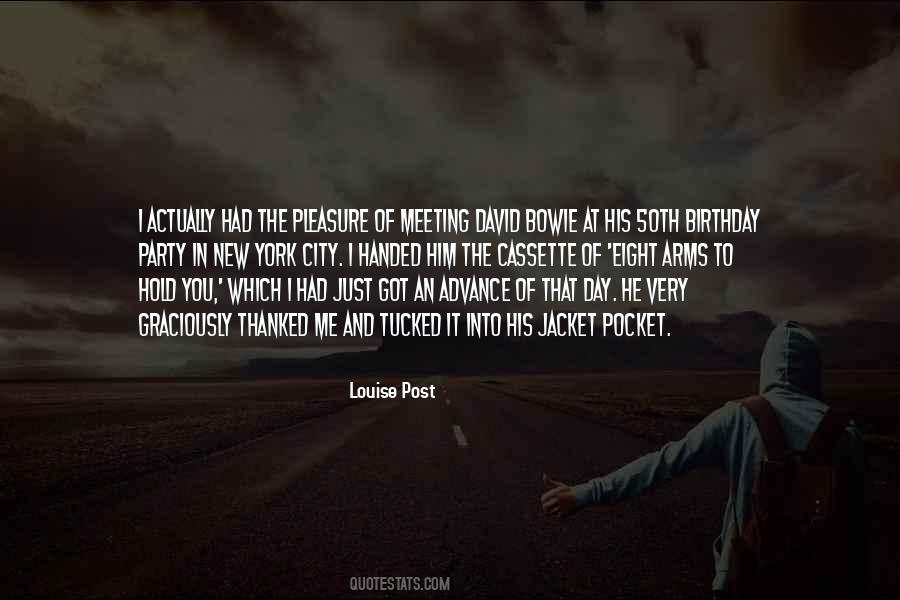 Meeting Him Quotes #1452402