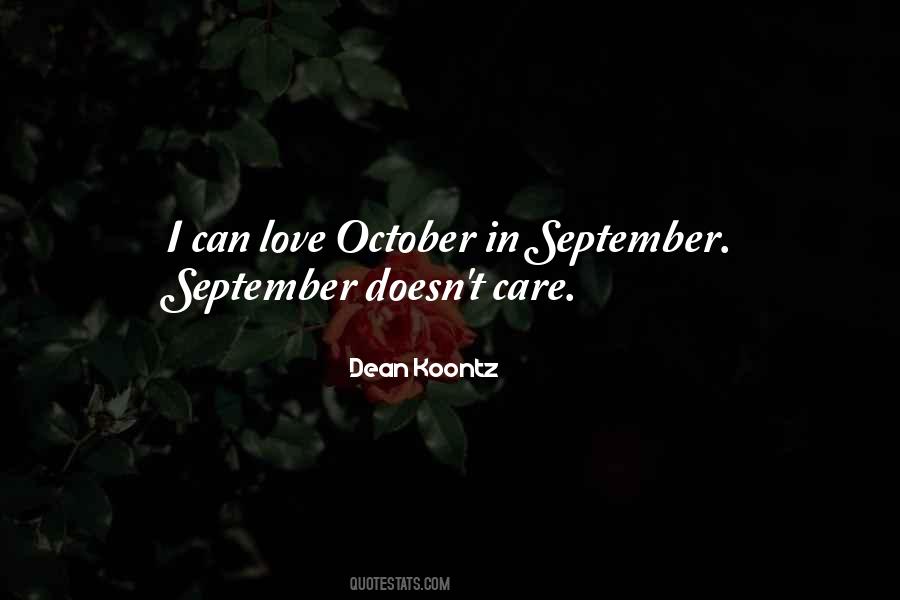 Love October Quotes #1033639