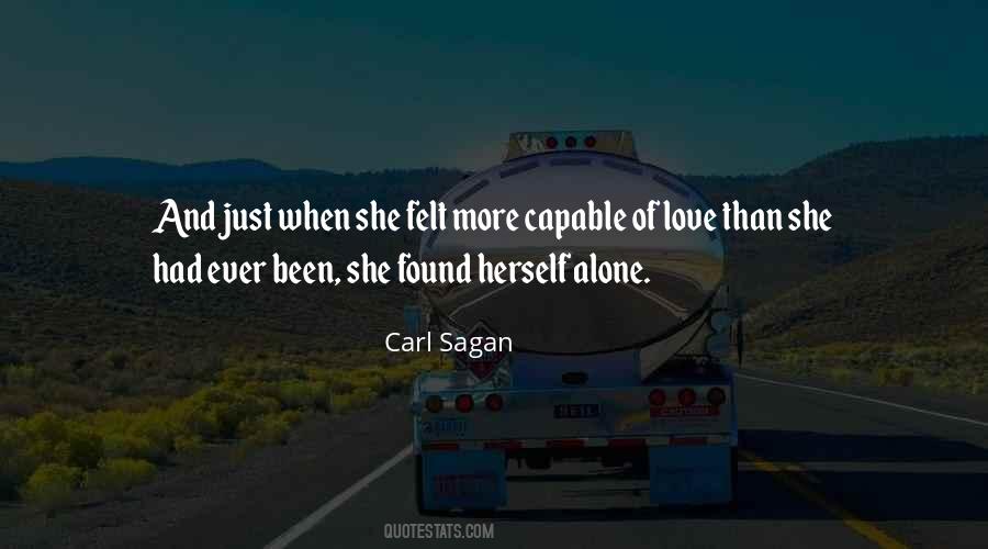 I Am Not Capable Of Love Quotes #786032
