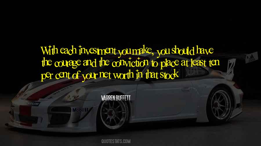 Quotes About Your Net Worth #1053529