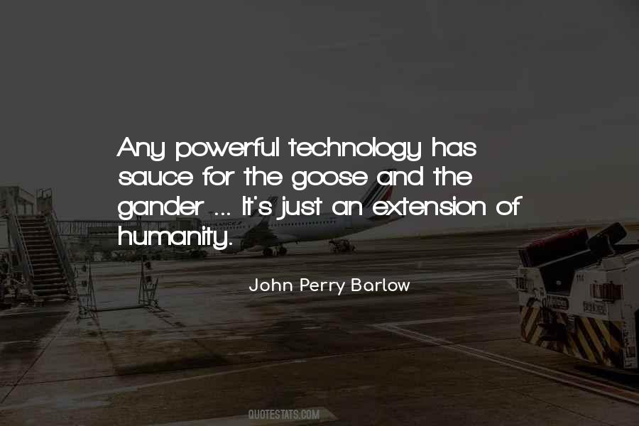 Technology Humanity Quotes #207907