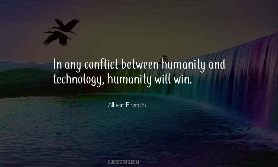 Technology Humanity Quotes #223913