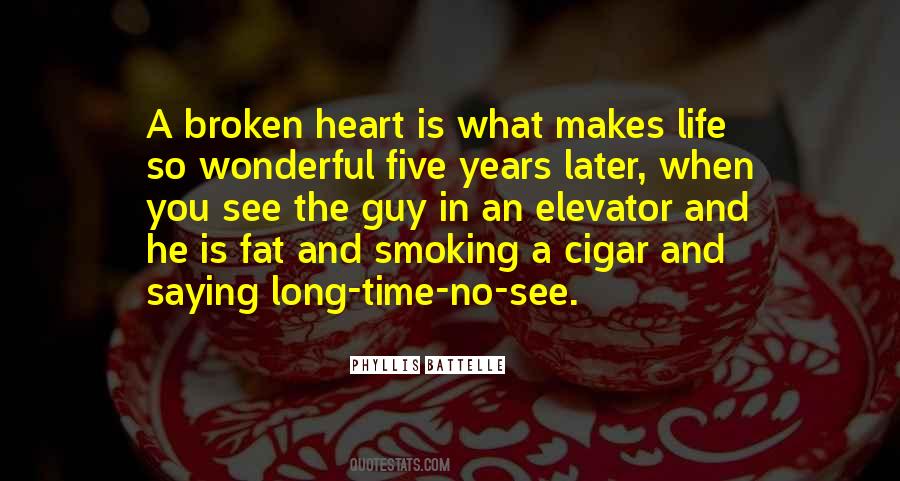 Smoking A Cigar Quotes #858333