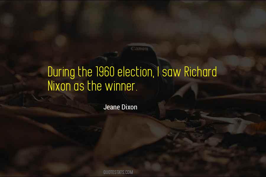 1960 Election Quotes #802815