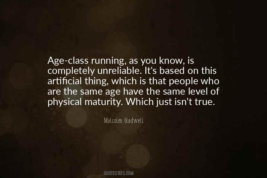 Age Maturity Quotes #1197268